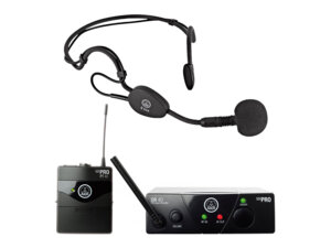 Mikrofon nagłowny bezprzewodowy AKG C544 L z systemem AKG WMS40 MINI