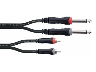 Kabel audio do podłączenia kontrolera DJ o dł. 1 m Cordial EU 1 PC