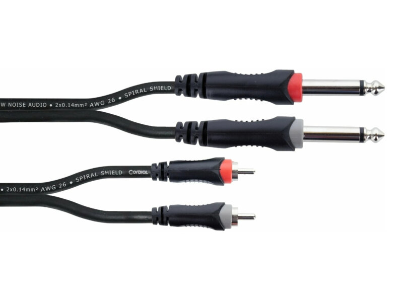 Kabel audio do podłączenia kontrolera DJ o dł. 1 m Cordial EU 1 PC