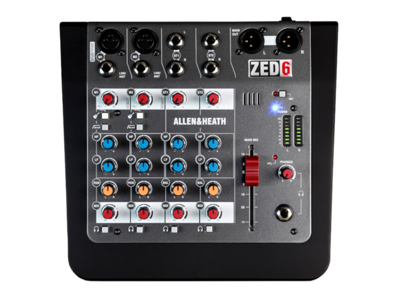 Mikser audio Allen & Heath ZED-6